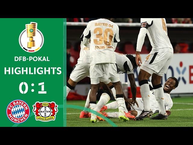 Defending champions knock out Bayern! | FC Bayern München vs. Bayer 04 Leverkusen 0-1 | Highlights