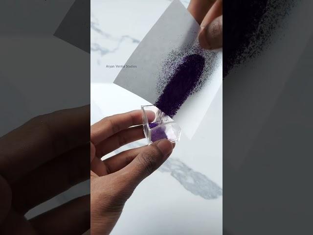 Purple  Nano tape balloon art | BTS #shorts