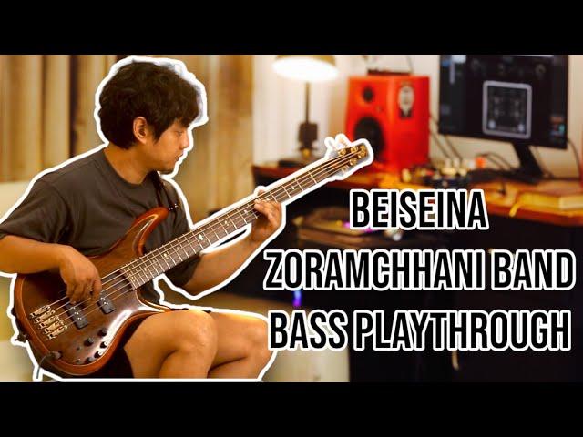 Bruce Pachuau | Beiseina | Zoramchhani Band | Bass Playthrough | Zonet Thazual Award 2022 Live