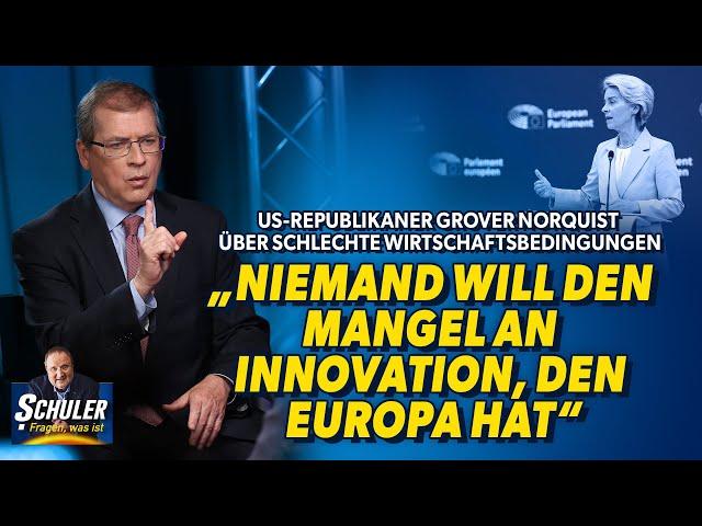 Grover Norquist: „Niemand will den Mangel an Innovation, den Europa hat“