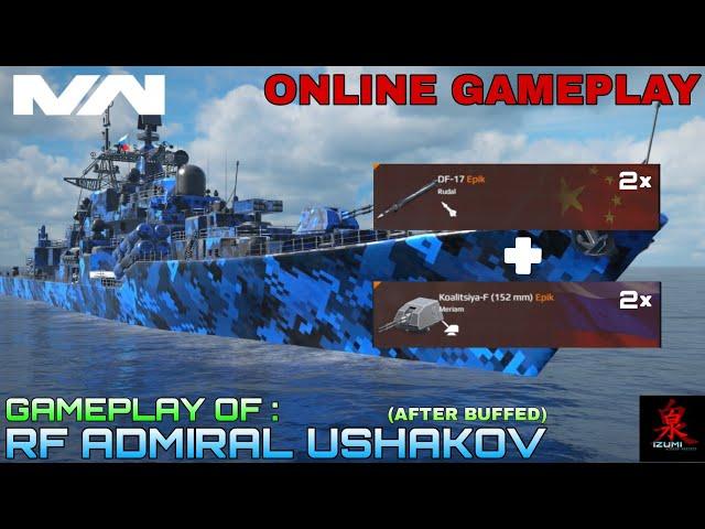 [Modern Warships] The Best Equipment for RF ADMIRAL USHAKOV #MWindonesia