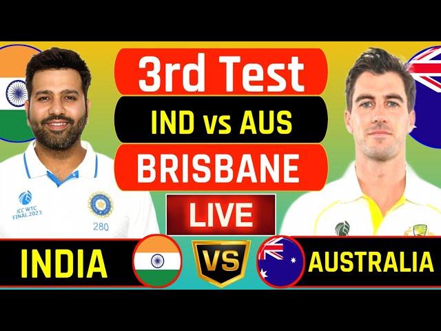 Live:India vs Australia 3rd Test Day 3 Live | Ind vs Aus | तीसरा टेस्ट हुवा ड्रॉ | #indvsaus