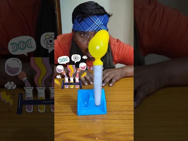 Science Kit Magic Balloon Experiment #shorts #cgkeexperiment  #balloon