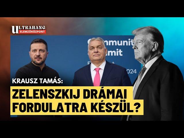 Ukrajna: drámai fordulatot jelez Trump győzelme és Zelenszkij budapesti látogatása? – Krausz Tamás