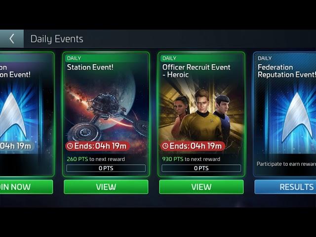 Star Trek Fleet Command STFC -  Daily & Event Mission Basics