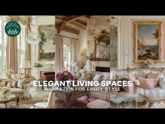 (NEW) Elegant Living Spaces: Inspiration for Every Room | Elegant Interior INSPIRATIONS