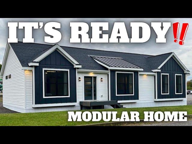 This NEW prefab home takes modular housing to a WHOLE NEW LEVEL! House Tour