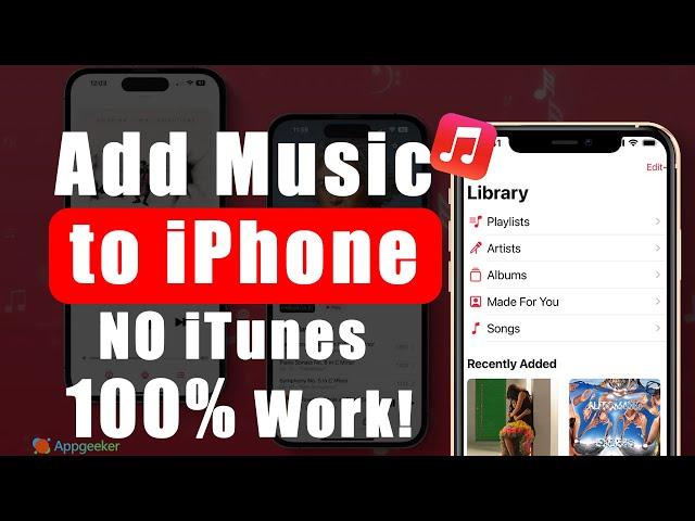 How to Transfer Music from Computer to iPhone WITHOUT iTunes (PC & Mac)