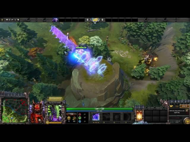Dota 2 Faceless Void Throwing Battlefury Jewel of Aeons