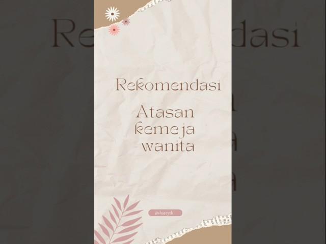 Rekomendasi atasan kemeja wanita 