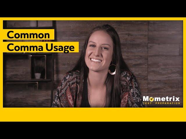 Common Comma Usage