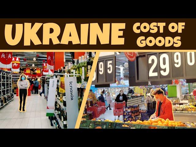 Cost of Products in Ukraine 2021 - Prices of Major Goods/Products In Kiev/Kyiv, Ukraine 