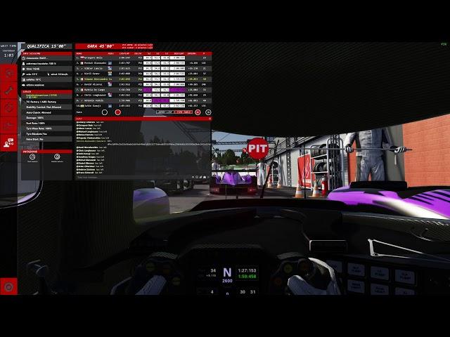 AC | LFM S16 - SportsCar Series #12 - Spa (Wednesday) | Oreca 07 LMP2 | Buon Natale!