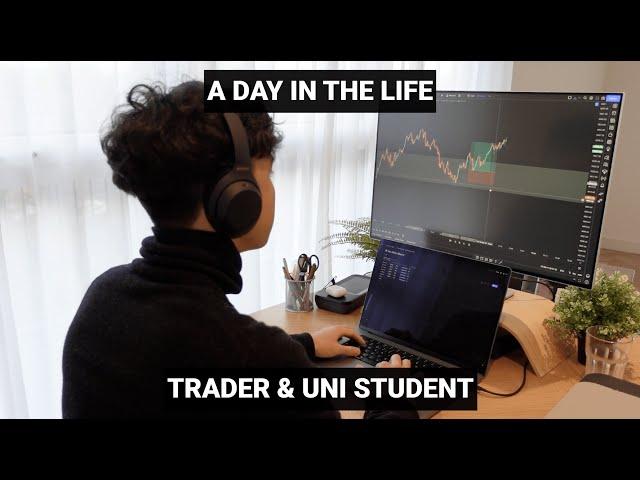 A Day in the Life as a Developing Trader & Uni student