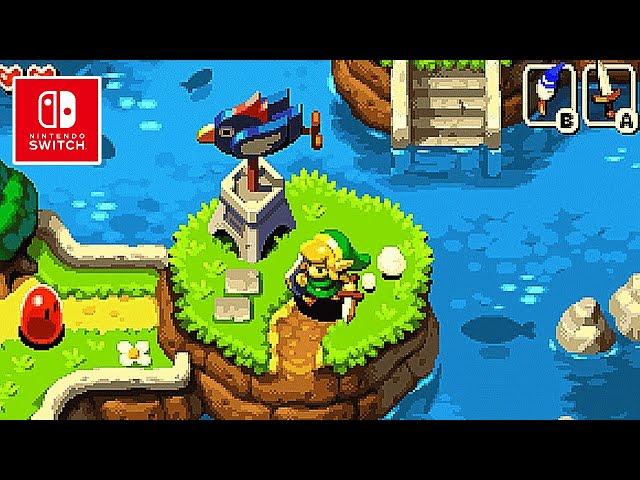 TOP 17 Awesome New 2D Zelda Like Games For Nintendo Switch 2024 & 2025