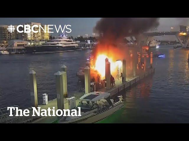 Quebec man reportedly killed in boat explosion in Florida