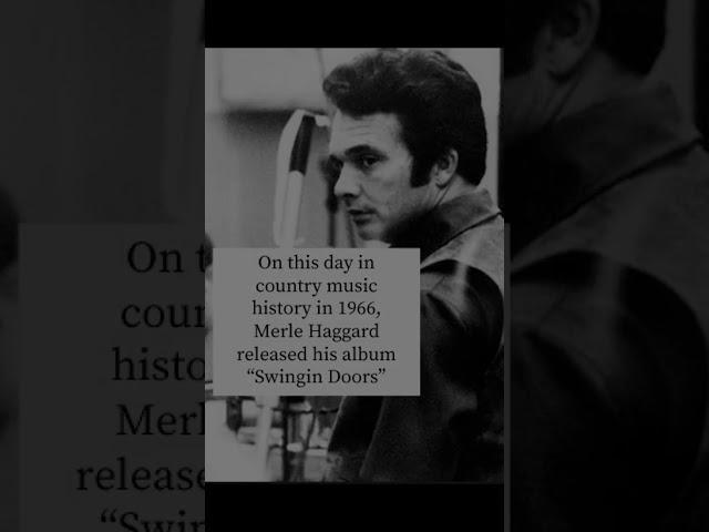 On this day in country music history in 1966 Haggard released a classic #countrymusic #60smusic