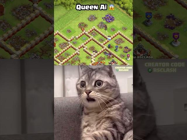 Archer Queen Iq and Me (Clash of Clans) | #shorts #clashofclans
