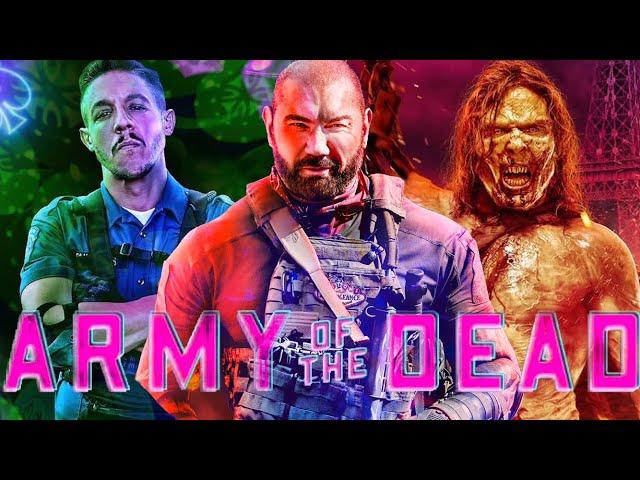 New Character Posters For Zack Snyder’s Army of the Dead Netflix Zombie Movie