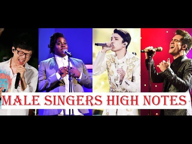 Male Singers - Best High Notes!!