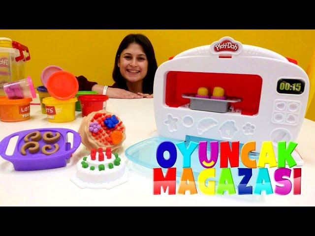 Ayşe'nin Oyuncak Mağazası. Play Doh mutfak seti.