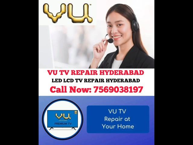 VU TV Repair | vu tv repair service hyderabad #vutv #tvrepair #tv #ledtv #repair #service #trending