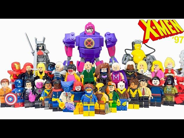 LEGO X Men 97 All Characters And How To Build Them! Disney+ Series