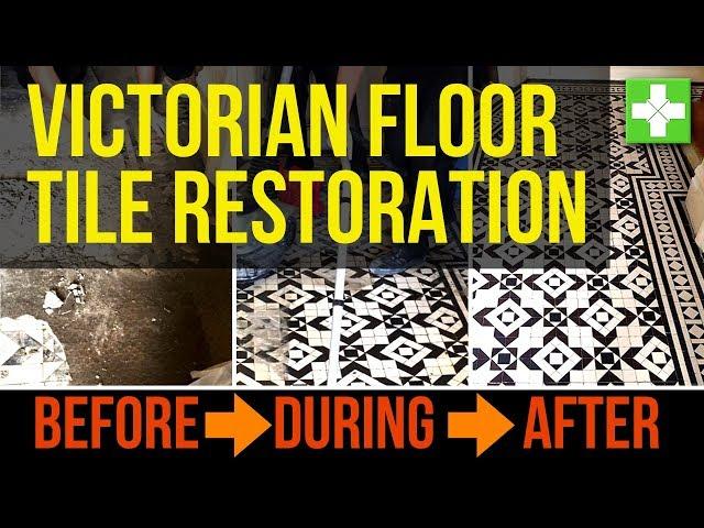 Victorian Floor Tile Restoration - Tile Doctor Victorian Floor Restoration in North London