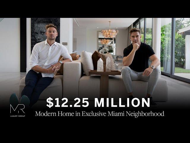 Tour This Luxurious $12,250,000 Estate in a Gated Community in Miami