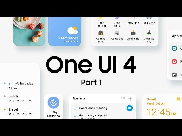 One UI 4: Virallinen esittelyvideo - Osa 1 | Samsung