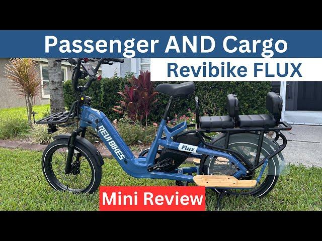 The Best Cargo eBike? Revibike Flux Mini Review