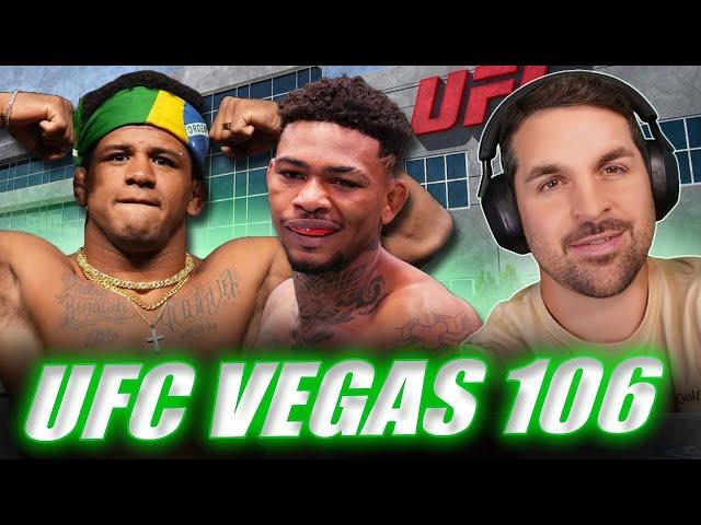 UFC Vegas 106 l Gilbert Burns VS Michael Morales Full Card Breakdown Betting and Predictions