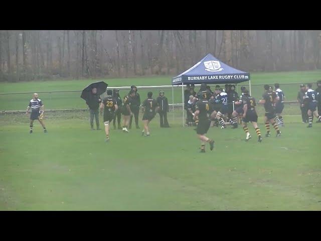 3rd Division Men vs Capilano RFC. Nov 16 2024