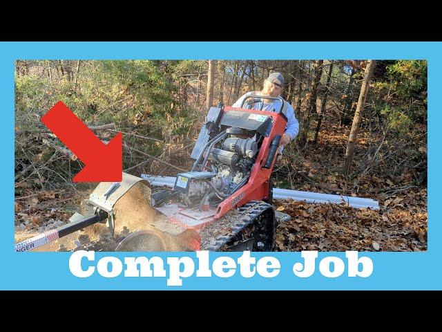 Using A Trencher to Dig Complete