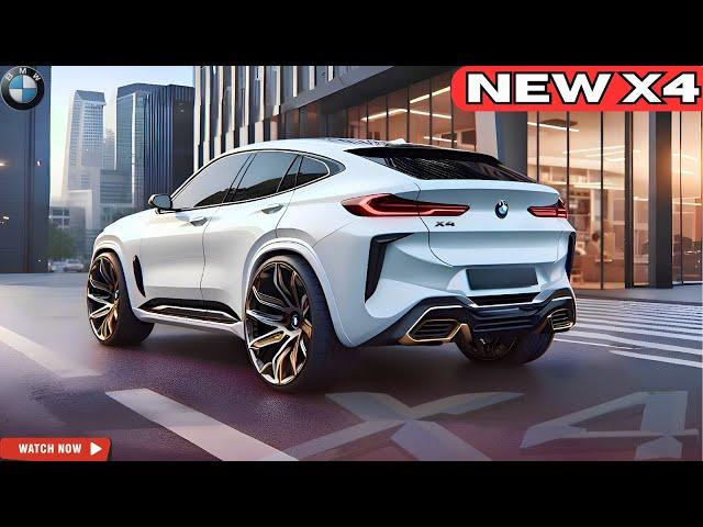 A Closer Look 2025 BMW X4 Redesign - Luxury Coupe SUV!