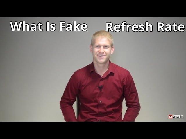 Fake Refresh Rate Explained, Simulated, TruMotion, Motion Rate, MotionFlow, Clear Action, AquoMotion