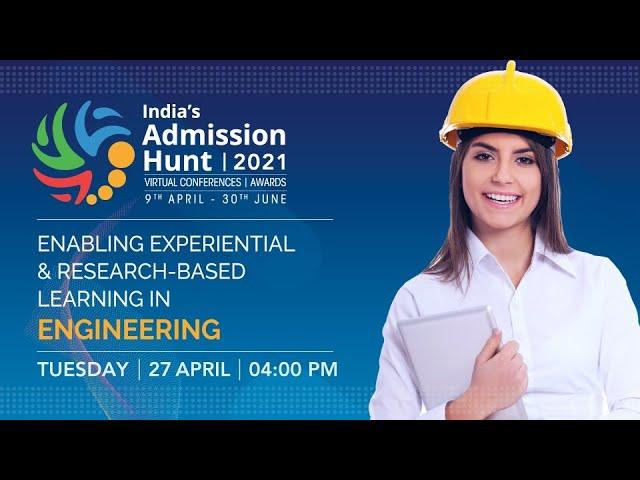 ASMA India's Admission Hunt 2021 on ‘Enabling Experiential & Research-Based Learning in Engineering'