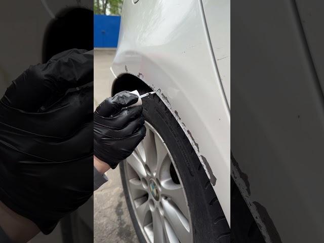 Как и чем покрасить сколы и ржавые арки на автомобиле