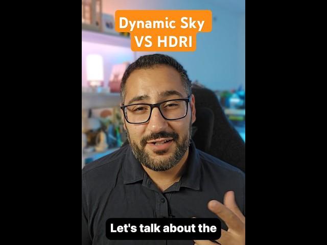 D5 Render Sun VS HDRI! Which one?