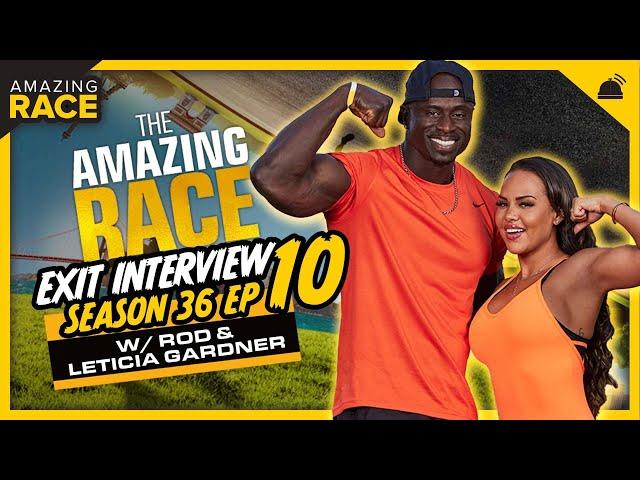 Amazing Race 36 | Finale Exit Interview | Rod & Leticia Gardner