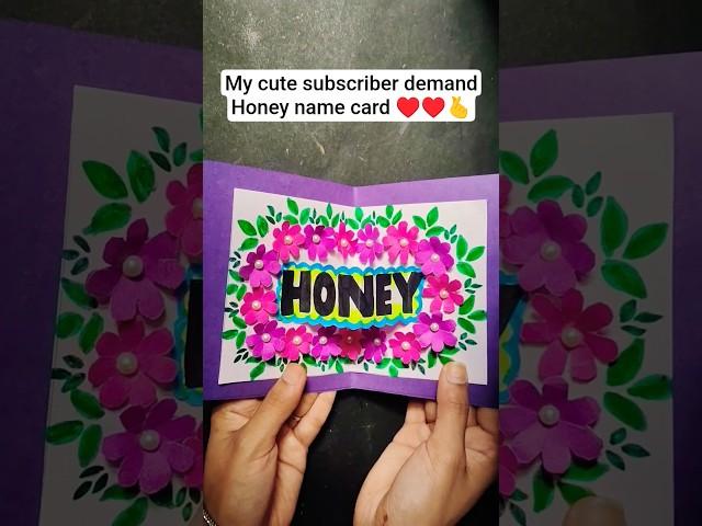 CUTE Handmade Name Card Creations You'll LOVE!