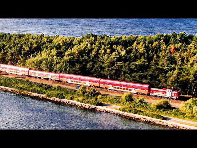 Trains on the Most Beautiful Railway Line!