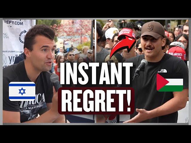 Jew-Hater Quotes Talmud To Charlie Kirk, BIG MISTAKE!