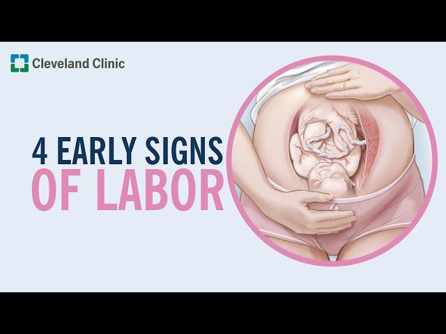 4 Early Signs Of Labor