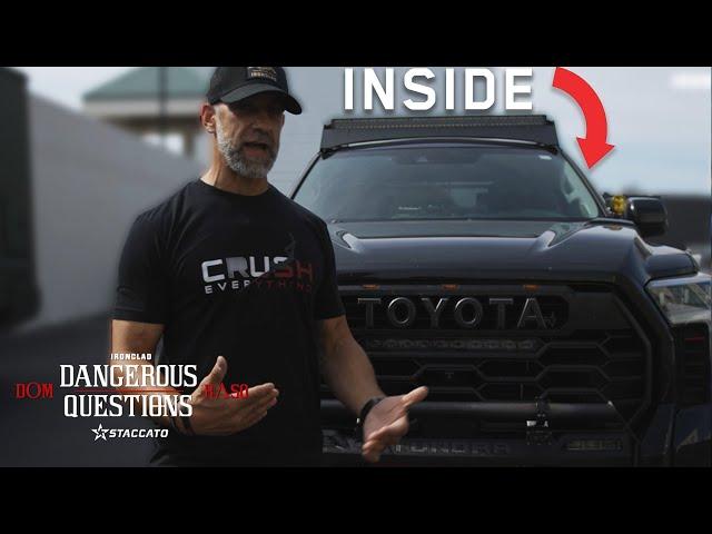 Inside Dom Raso’s Toyota Tundra TRD PRO & IRONCLAD's Custom Ford F-550 Overlander