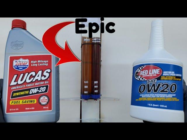 Lucas oil vs redline engine oil!