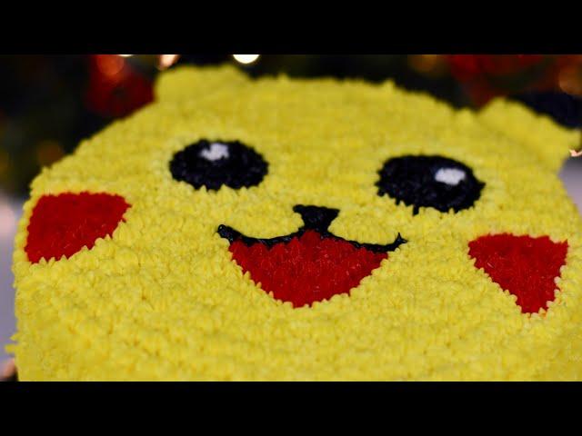 Pikachu Buttercream CAKE | How to make | Pokémon