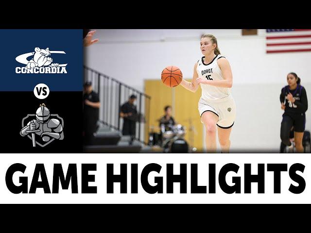 #1 Dordt Defenders vs #5 Concordia Bulldogs Game Highlights | NAIA Women's Basketball