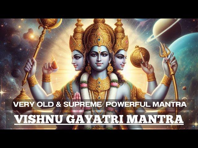 FULFILL YOUR EVERY DREAM with this mantra | Vishnu Gayatri Mantra