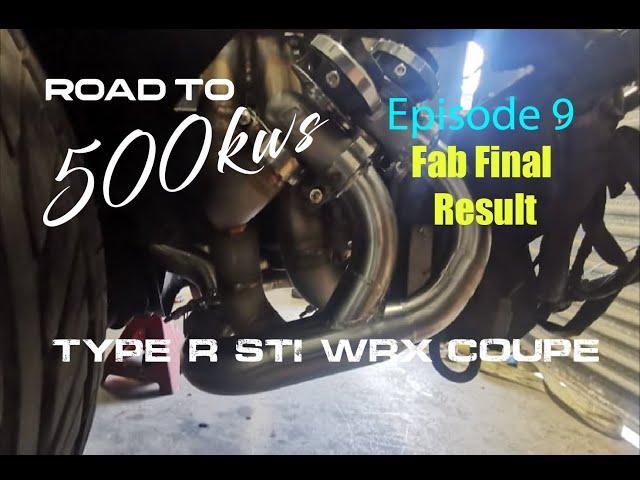 The STI coupe is home from Fabrication!